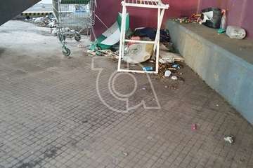  La Estación de Guaguas de Telde, un chiquero (Foto TA)